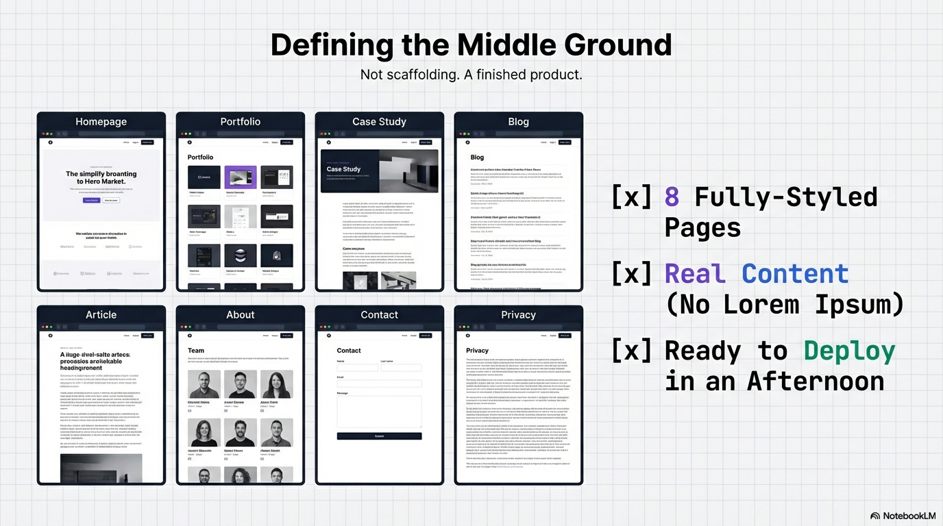 Cohesive UI System — layout primitives and reusable components with unified design language