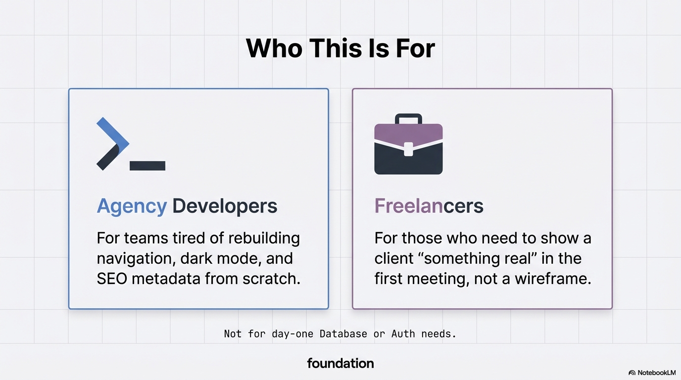 Clone, Customize, Ship — CSS variables for brand colors, modular components for rapid delivery